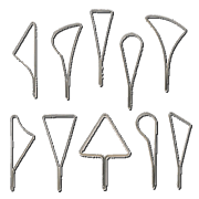Glyptic Large Loops - Set of 10