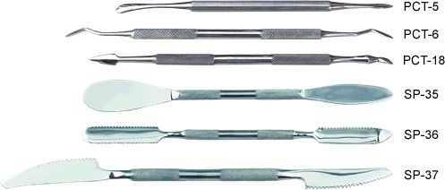 Precision Chrome Dental and Spatula Tools