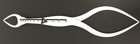 Proportional Caliper - Unbreakable Poly Carbonate