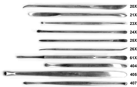 Stainless Steel Mini Sculpting Tools - Set of 7