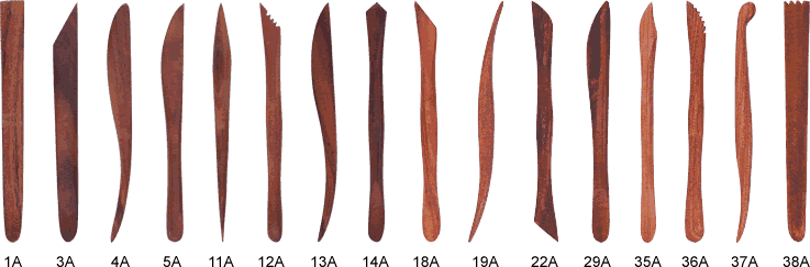 Acacia Wood Tools 6"<br>(formerly Boxwood Tools)