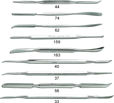 Glyptic Modeling Tools for Clay and Wax